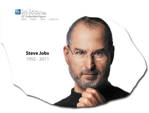 Steve Jobs Puppe